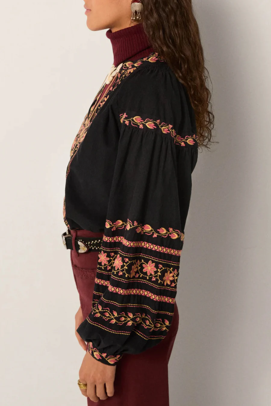 Virginia Blouse Night Garden - Image 3
