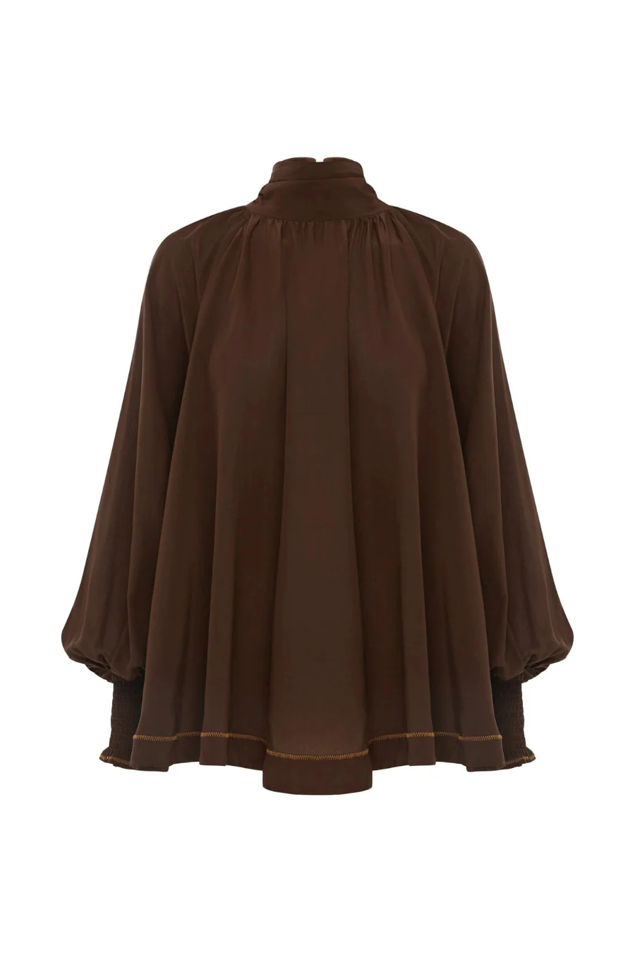 Vito Blouse Chocolate - Image 4