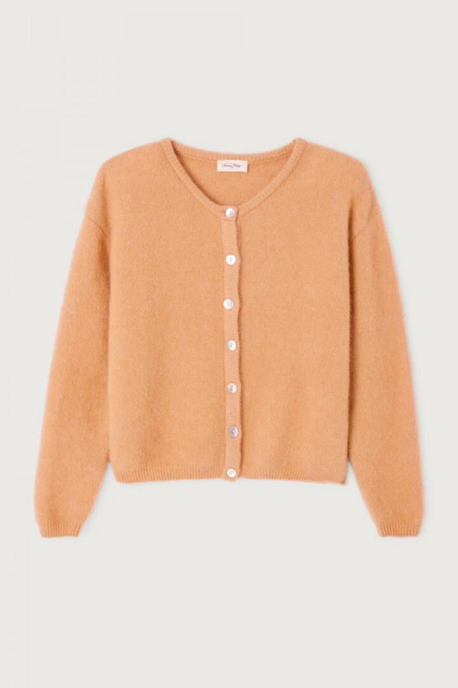 Vitow Cardigan Hazelnut Melange - Image 4