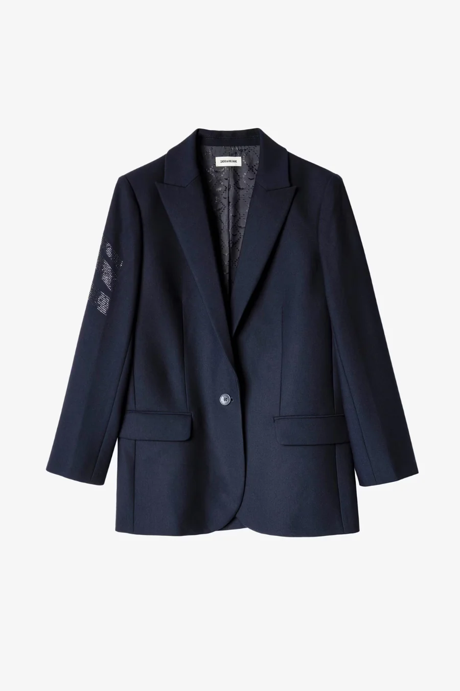 Viva Arrow Strass Blazer Encre - Image 4