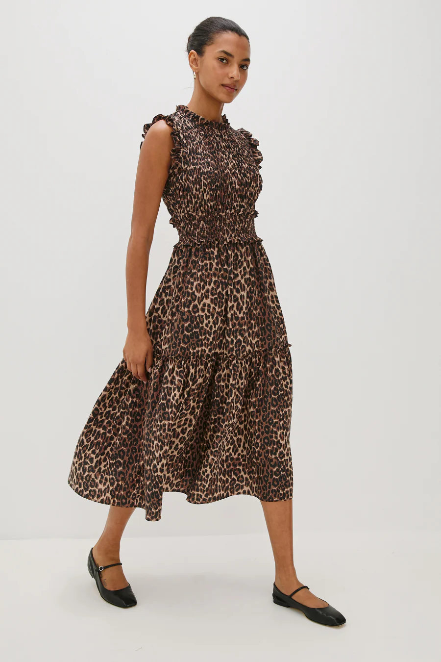 Vivier Dress Brown Nala - Image 2