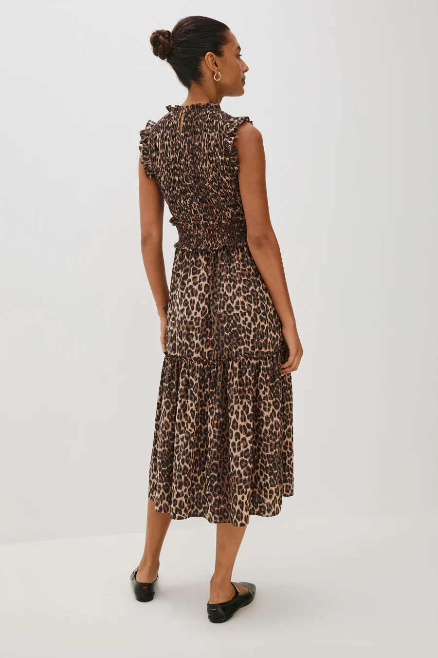 Vivier Dress Brown Nala - Image 3