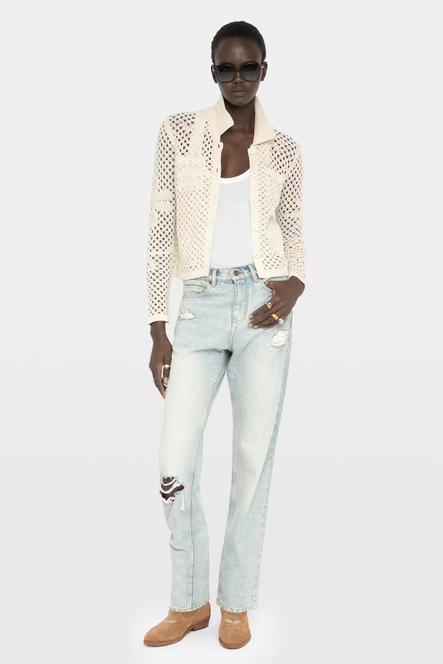 Voltyz Cardigan Ecru