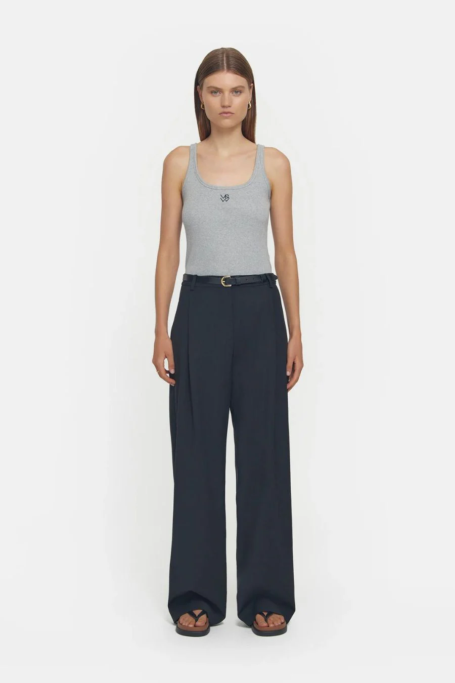 V&W Tank Grey Marl - Image 2