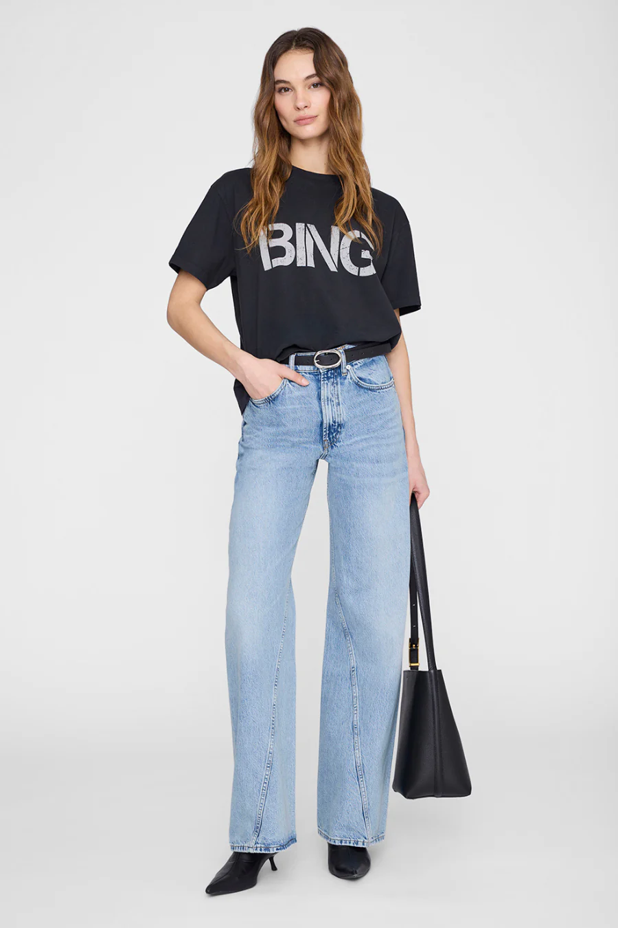 Wagner Tee Stencil Black