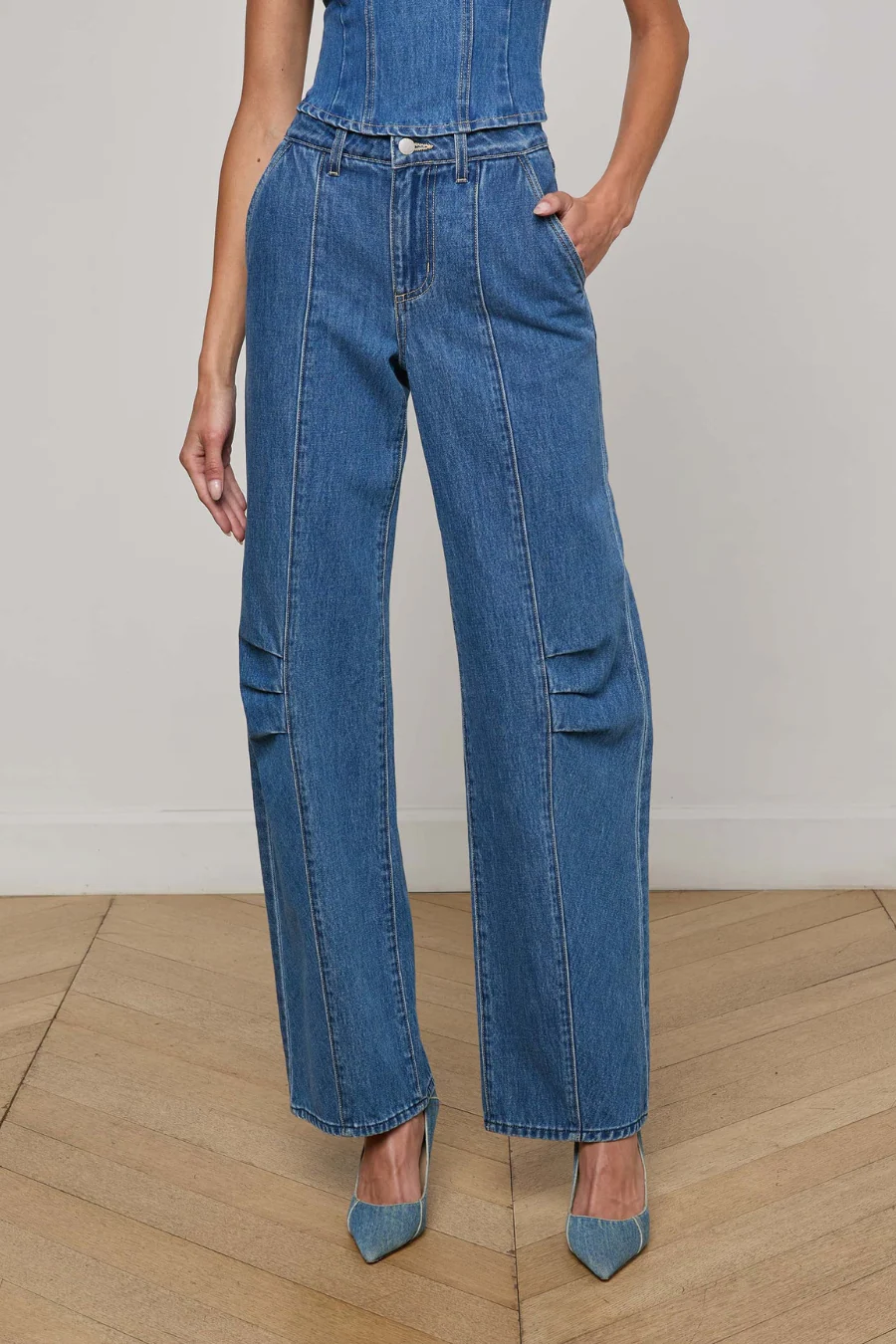 Zara Barrel-Leg Jean Memphis - Image 3